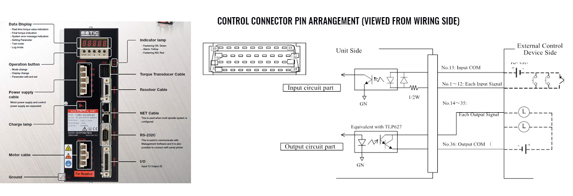 Estic DC Nutrunner Axis Controller